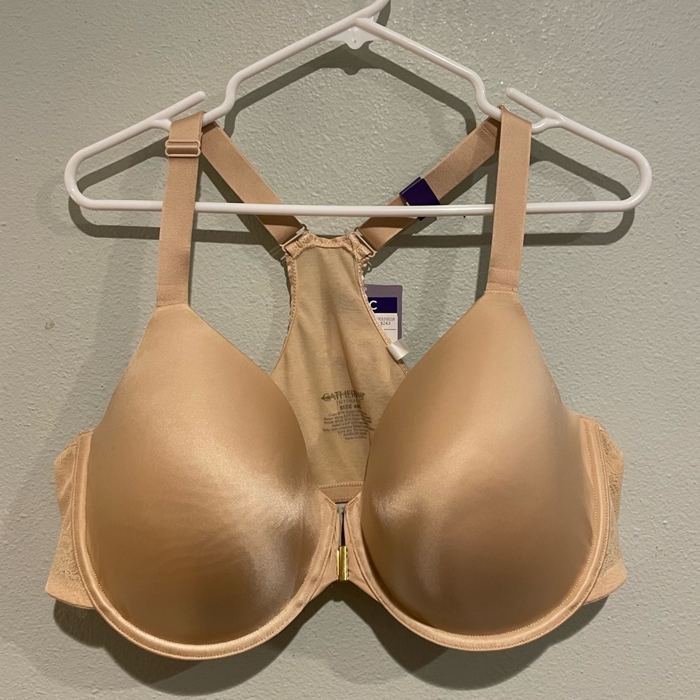 NWT Catherine’s Nude Racerback tee shirt Bra